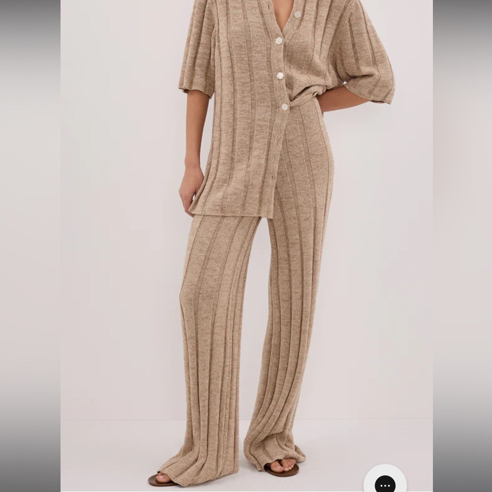 Dish Jazz Wide Leg Knit Pant